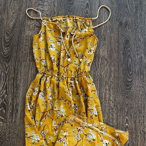 Pretty floral midi dress